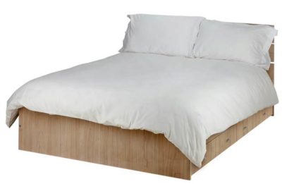 HOME Bedford Kingsize 4 Drawers Bed Frame - Swiss Elm